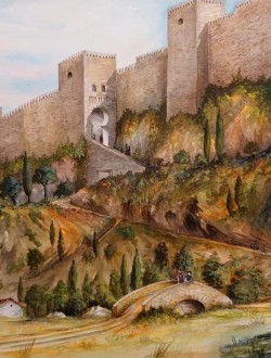 Puerta de Granada from Camino Remedios